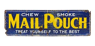 Mail Pouch Porcelain Sign