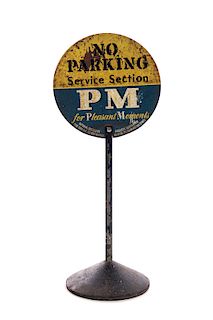Pleasant Moments National Whiskey No Parking Sign