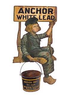 Dutch Boy Paint Advertising Store Display Sign