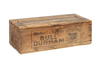 Bull Durham Wooden General Store Crate