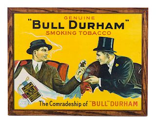 Bull Durham Tobacco Comradeship Advertising Poster