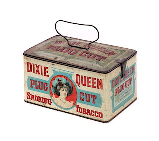 Dixie Queen Tobacco Advertising Tin