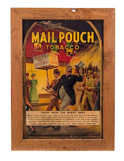 Mail Pouch Tobacco Happy Days Advertising Poster