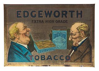 Edgeworth Extra High Grade Tobacco Advertising Tin Sign