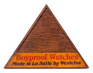 West Clox Boyproof Watches Store Display
