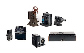 Assorted Vintage Camera Equipment