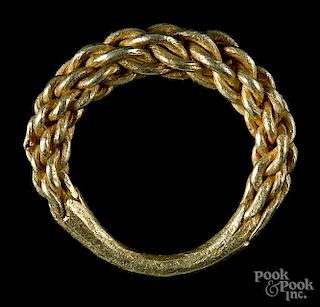 Gold Viking ring