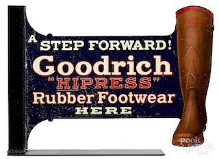 Goodrich Hipress Rubber Footwear sign