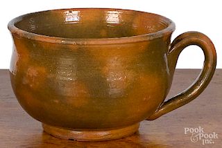 Pennsylvania redware mug
