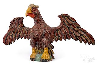 Wilhelm Schimmel, carved spread winged eagle