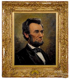 Franklin Courter, portrait of Abraham Lincoln