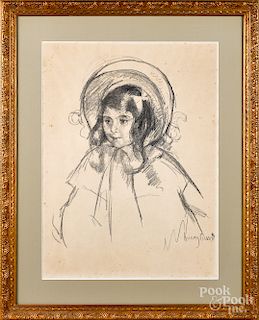 Mary Cassatt lithograph