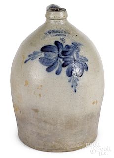 Pennsylvania three-gallon stoneware jug