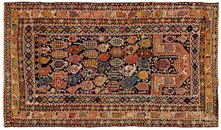 Caucasian prayer rug, ca. 1910