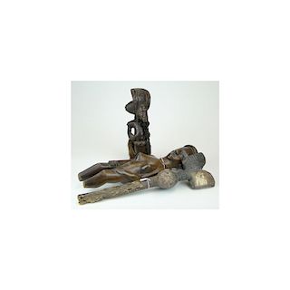 Three (3) African Sculptures