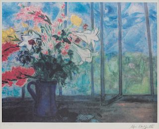 Marc Chagall(French, 1887-1985)Bouquet de Fleurs