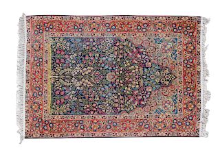 A Persian Design Wool Prayer Rug