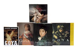 Libros sobre Francisco Goya. Goya: The Fantasmal Vision / Goya. Images of Women / Goya and the Spirit of Enlightenment... Piezas: 5.