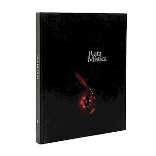 Gonzalo Ortega, Orlando Hernández. Ruta Mística. Monterrey, Nuevo León. 1 ed. Firmado por 7 artistas. Ed. 500 ejemplares.