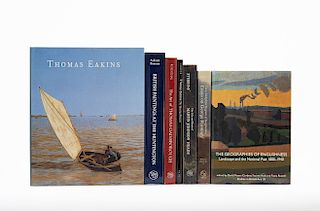 Libros sobre Arte Británico. The Art of Thomas Gainsborough / Thomas Eakins / Those Delightful Regions of Imagination... Pzas: 7.