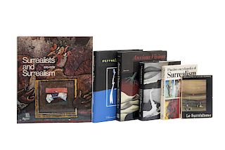 Libros sobre Arte Surrealista, Surrealist and Surrealism, 1919-1939 / Anxious Visions: Surrealist Art / Surrealist Prints... Piezas: 6.