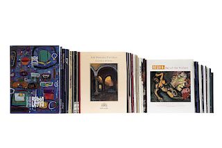 Catálogos de Exposiciones de Arte Contemporáneo, entre los que se encuentran: Rufino Tamayo, Arturo Elizondo... Piezas: 50.