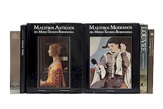 Colecciones de Arte, Maestros Antiguos del Museo Thyssen-Bornemisza / Louvre: Portrait of a Museum... Piezas: 6.