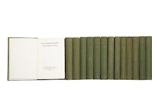 The Works of Anthony Trollope. Oxford. Edición de 525 ejemplares. Provenance: Subasta Christie’s 1998.