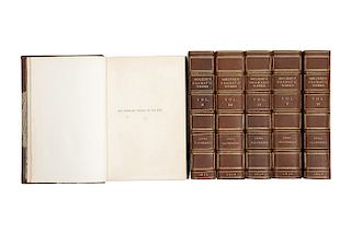 Molière, Jean Baptiste Poquelin. The Dramatic Works. Edinburgh. Profusamente ilustrados. Provenance: Ursus Rare Books. Piezas: 6.