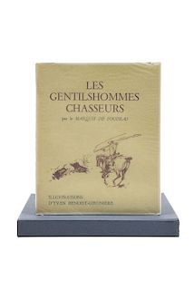 Louis Auguste Théodore Marquis de Foudras. Les Gentilshommes Chasseurs. Paris. Ed. 500 ejemplares numerados, ejemplar 28.