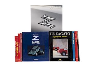 Libros sobre Zagato. Zagato Milano. 1919 - 2009 / Zagato Settant' Anni Vissuti di Corsa / Alfa Romeo - Zagato SZ e TZ... Piezas: 9.