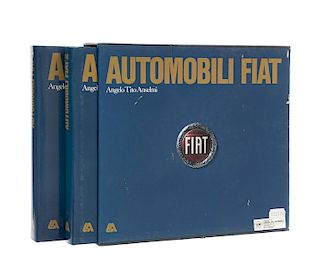 Angelo Tito Anselmi. Automobili Fiat. Milano. Piezas: 2.