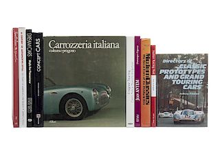 Libros de Diseño Automotriz. Dream Cars Style for Tomorrow / Modern Classics the Great Cars of the Postwar Era... Piezas: 10.