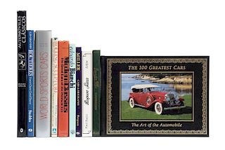 Libros sobre Automóviles Clásicos. World Sports Cars. Series - Built from 1945 - 1980 / Les Automobiles Hispano Suiza... Pzas: 10.