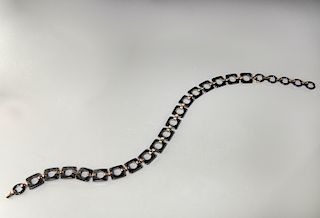 Vintage Yves Saint Laurent chain link belt