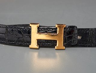 Hermes Mini Constance belt buckle reversible strap
