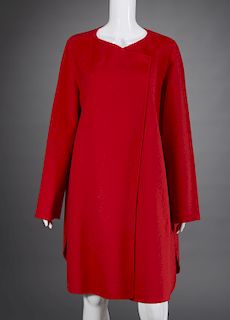 Armani Collezioni cashmere red ladies coat