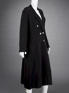 Giorgio Armani ladies black sweater coat