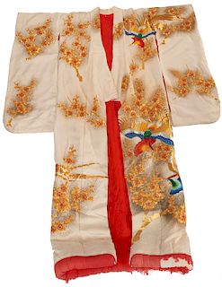 Japanese wedding kimono uchikake
