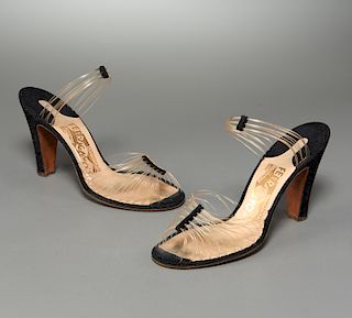 Salvatore Ferragamo ladies "Invisible" sandals