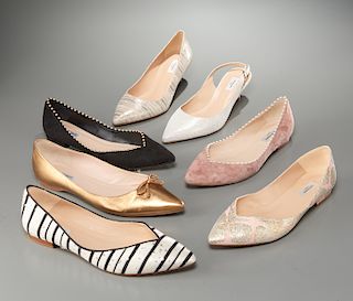 Group of ladies L.K. Bennett London shoes