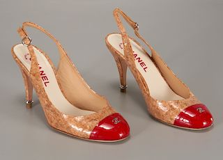 Chanel spectator style pumps