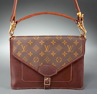 Vintage Louis Vuitton monogram canvas handbag