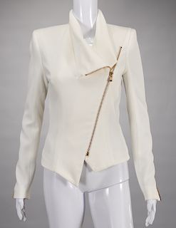 Alexandre Vauthier asymetrical zip jacket