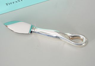 Elsa Peretti for Tiffany sterling cheese knife