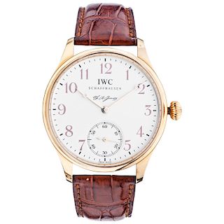 RELOJ IWC SCHAFFHAUSEN F. A. JONES  LIMITED EDITION 913/1000 REF. 5442 wristwatch.