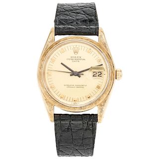 ROLEX OYSTER PERPETUAL DATE REF. 1503 wristwatch.