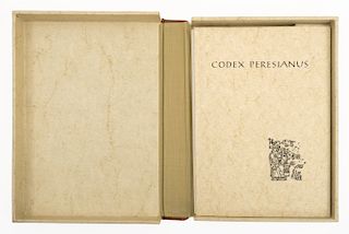 Anders, Ferdinand. Codex Peresianus. Graz, Austria: Akademische Druck-u. Verlagsanstalt, 1968.