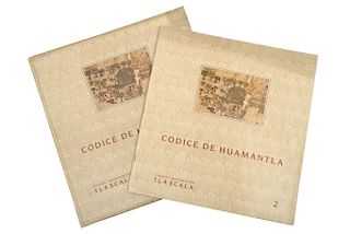 Meade de Angulo, Mercedes. Códice Huamantla - Códices y Manuscritos Tlaxcala 2. México, 1984. Piezas: 2.