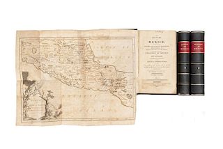 Clavigero, Francesco Saverio. The History of Mexico. Philadelphia, 1817. Tomos I - III. Piezas: 3.